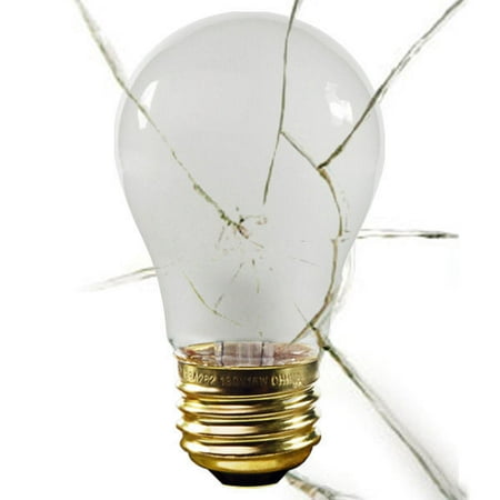 Shatter Resistant, 40W, A15, Silicone Coating, 130 Volt, Appliance Light Bulb, Satco S4881