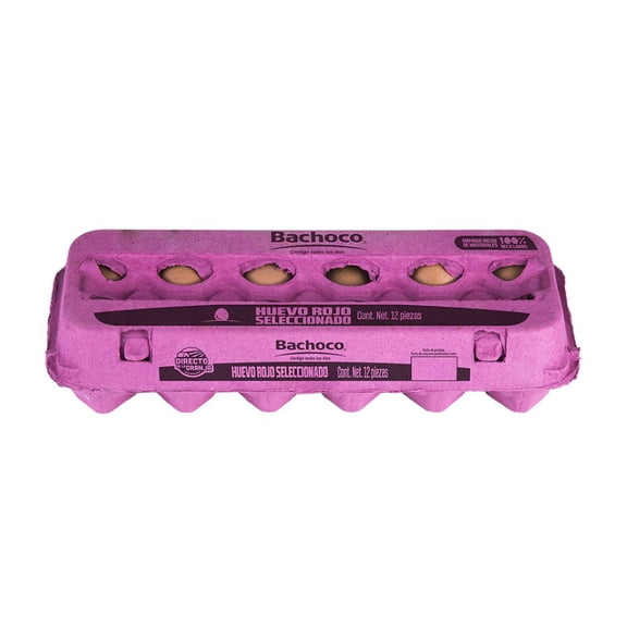 Huevo rojo Bachoco 12 pzas