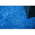 thumbnail image 3 of Furnish My Place Indigo Blue 3' x 46' Oval Solid Color Rug Made In Usa, 3 of 5