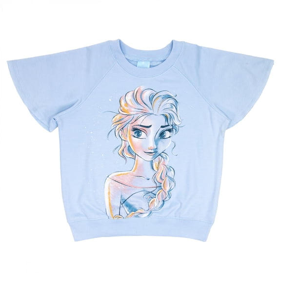 Disney Youth Flutter Sleeve Elsa Sweatshirt (Girls), XS to L