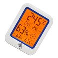 thumbnail image 3 of Temperature Humidity Monitor,  Or F Switching Multiple Placement Ways Electronic  Hygrometer  For Home For Indoor For Industry, 3 of 8