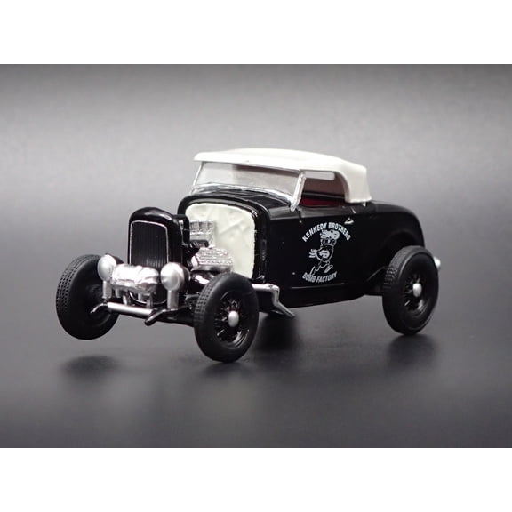 Open Box 1932 32 FORD ROADSTER HOT ROD KENNEDY BROTHERS 1:64 SCALE DIECAST MODEL CAR