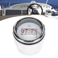 thumbnail image 3 of Fuel Level Meter, Smart Boat Fuel Gauge Practical 2in Waterproof  For Boat For Marine For Car European Standard White, 3 of 8
