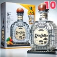 thumbnail image 4 of Building Block Whiskey Decanter & Spirit Bottle Ornament — Creative Bottle Toy & Gift — An Excellent Choice for Educational Gifting, 4 of 10