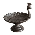 thumbnail image 2 of Sentmoon Window Bird Feeder Bird Feeder Vintage Rural Style Casts Iron Petal Shaped Garden Birds Feeder Ornament, 2 of 9