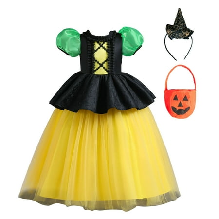 

QYZEU Royal Blue Flower Girl Dress Girls Summer Dress Kids Girls Pageant Dress Party Child Gown Princess Dress Hat Bag Set