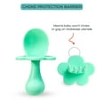 thumbnail image 4 of Grabease Baby and Toddler Self-Feeding Utensils – Spoon and Fork Set for Baby-Led Weaning – Made of Non-Toxic Plastic – Featuring Protective Barriers to Prevent Choking and Gagging, 4 of 10