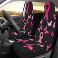 thumbnail image 2 of Yiaed Breast Cancer Print Car Seat Covers,Universal Auto Seats Protector Fits for Car,SUV Sedan,Truck,Automotive Seat Covers & Accessories(Two packs), 2 of 7