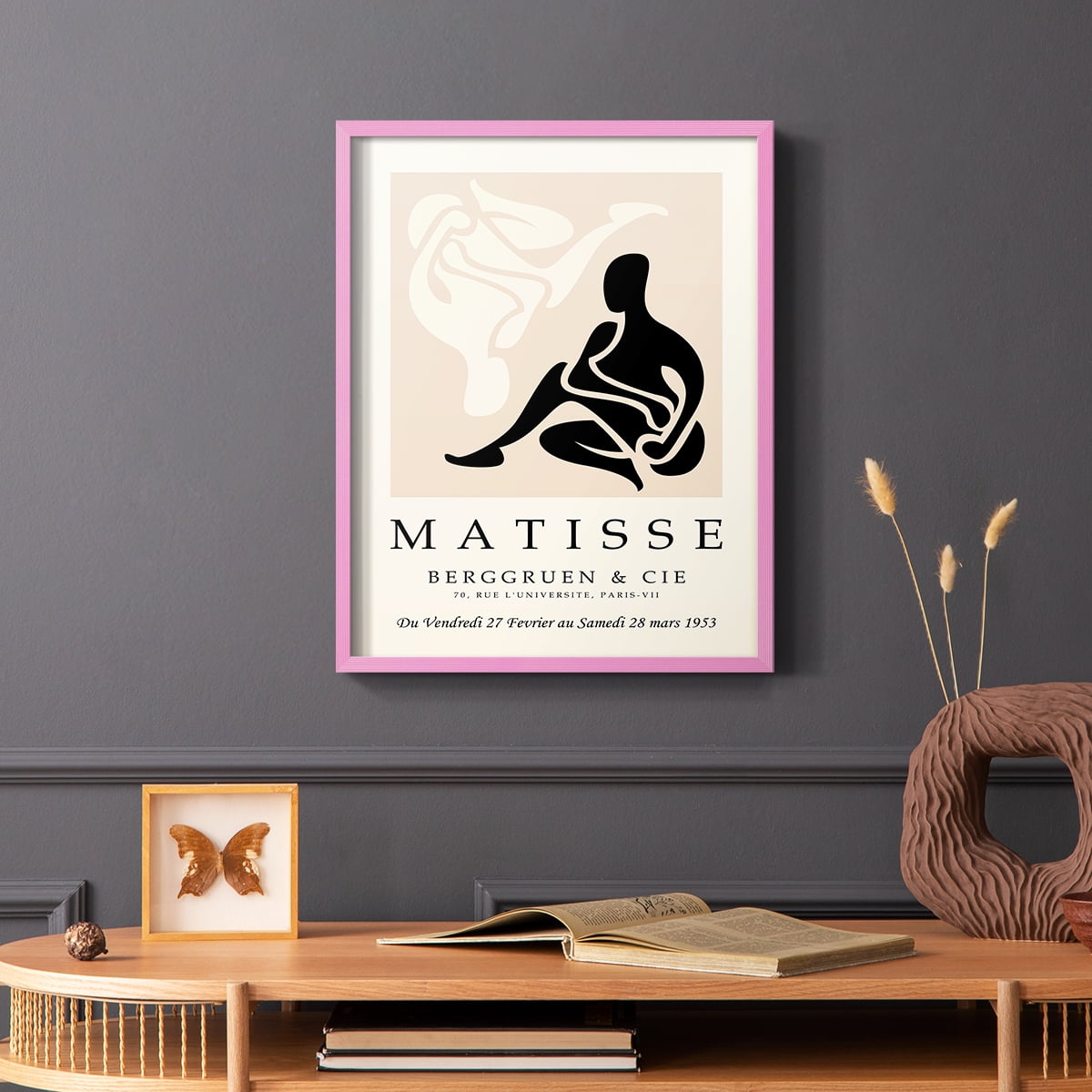 Matisse XLV Framed Print - Solid Wood