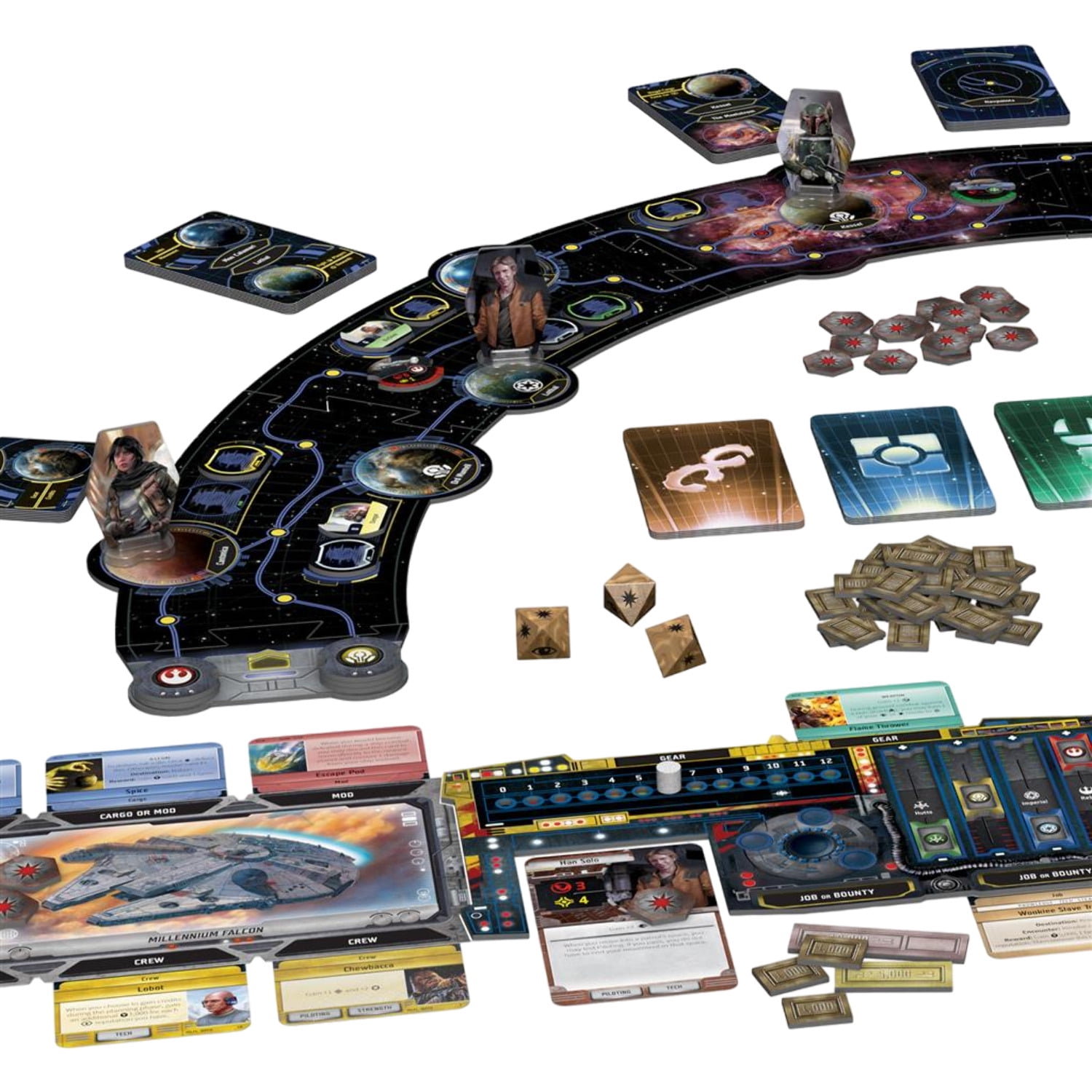 Star Wars: Outer Rim Strategy Board Game for Ages 14 and up, from Asmodee