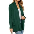 thumbnail image 3 of Shine Up Cardigan for Women Long Sleeve Lightweight Tops Casual Open Front Cardigans with Pockets, 3 of 7