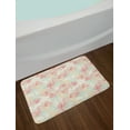 thumbnail image 2 of Floral Bath Mat, Vintage Orchid Arrangement Soft Colored Abstract Image Blossoming Nature Pattern, Non-Slip Plush Mat Bathroom Kitchen Laundry Room Decor, 29.5 X 17.5 Inches, Multicolor, Ambesonne, 2 of 2