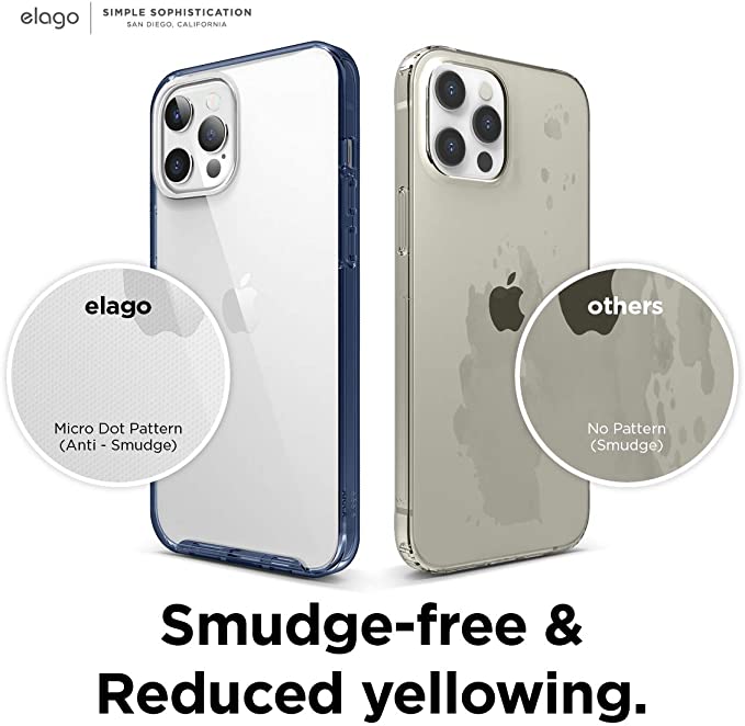 Elago Compatible With Iphone 12 Pro Max Case Hybrid Clear Case For Iphone 12 Pro Max 6 7 Inch Shockproof Bumper Cover Protective Case Pacific Blue Walmart Com Walmart Com