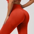 thumbnail image 7 of Yoga Pants JIANLAI Seamless High Waist Yoga Leggings Ribbed Knit Full Length Workout Pants Soft Stretch Athletic Trousers for Gym Fitness Running Daily Casual Wear, 7 of 7