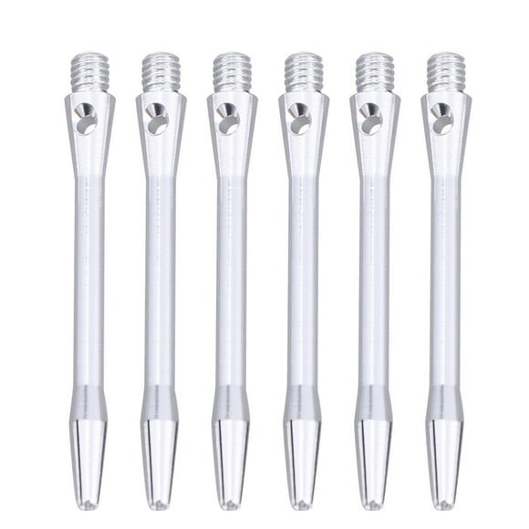 EeaseMX 12 varillas de dardos de aleación de aluminio de 4,5 mm, accesorios para dardos, vástagos metálicos, varilla de aleación con rosca estándar 2BA, color aleatorio.