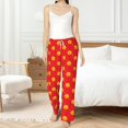 thumbnail image 5 of PISONIC Cartoon Sun Printed Women's Pajama Pants, Comfy Pajama Bottoms With Pockets&Drawstring, 5 of 7