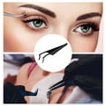 thumbnail image 5 of Unique Bargains 1 Pc Portable Eyelashes Tweezers for Bathroom Black Stainless Steel, 5 of 6