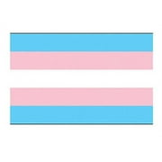Pride Shack - LGBT Transgender Pride Flag Bumpter Sticker Decal - Square Shaped