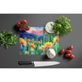 thumbnail image 5 of Arizona Saguaro Cactus Blossom in Watercolor Glass Cutting Board Large 12 in x 15 in, 5 of 5