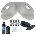 thumbnail image 2 of TRQ Rear Posi Metallic Brake Pad & G-Coated Rotor Kit w/Chemicals for Subaru BKA17997, 2 of 6