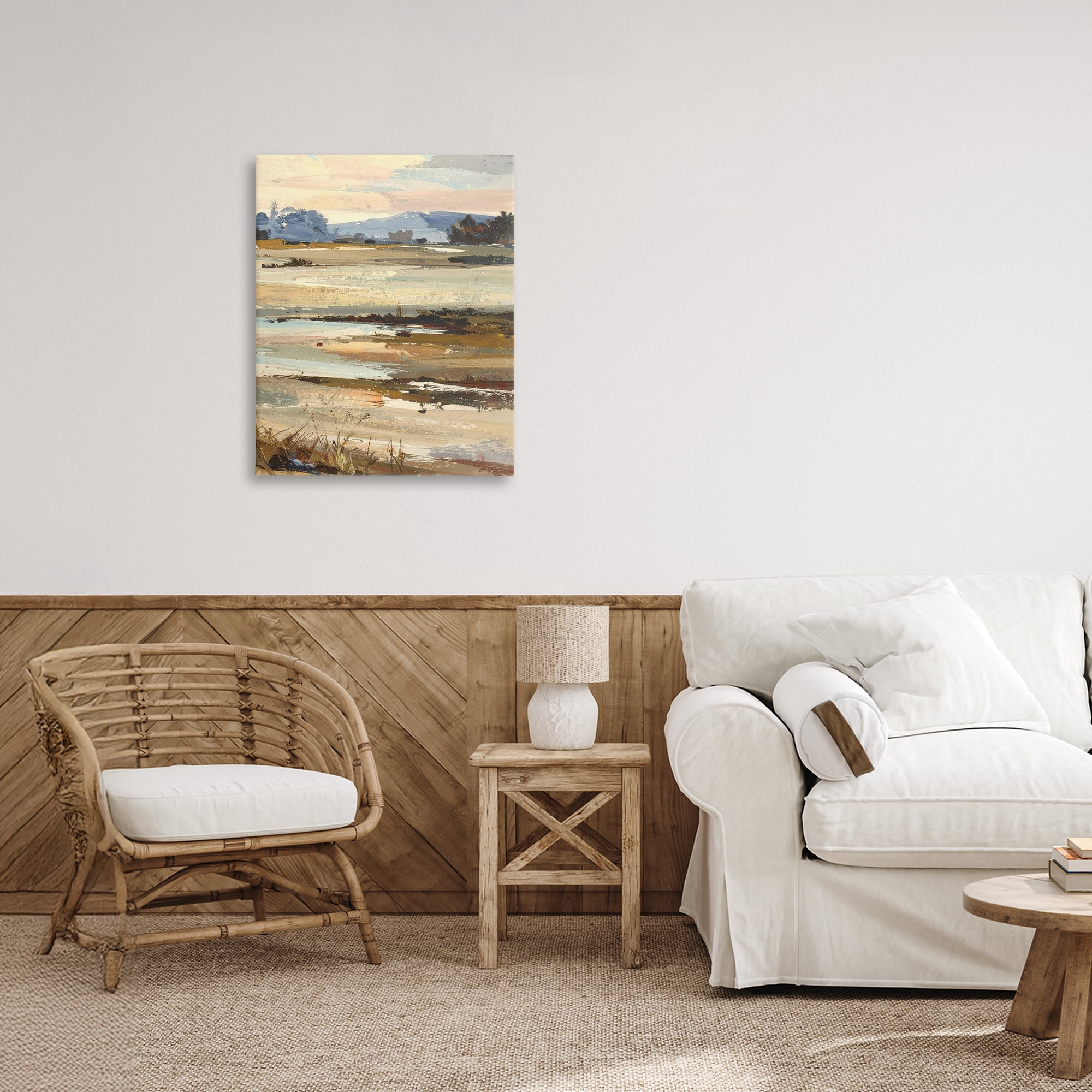 Stupell Industries Distant Horizon Portrayal Canvas Wall Art, design by Alonza Saunders