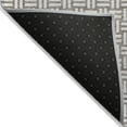 thumbnail image 3 of Addison Rugs Chantille Indoor/Outdoor Transitional Squares Taupe Washable Rectangle Rug, 5' x 7'6", 3 of 6