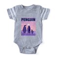 thumbnail image 1 of CafePress - Penguins CROP Text - Cute Infant Baby Football Bodysuit, 1 of 1