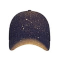 thumbnail image 2 of Daiia Gold Black Glitter print Baseball Cap Men Women Golf Dad Hat Adjustable Original Classic Low Profile Hat Unconstructed Plain Cap, 2 of 9