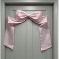 thumbnail image 5 of Easter Bow Decorations for Front Door - Large Spring Ribbon Bow with Classic Patterns, Wreath Accent for Porch Railing Mailbox, Reusable Outdoor Holiday Décor, Warm Festive Welcome Gift, 5 of 5