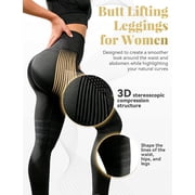 Butt Lifting Workout Leggings, Women's High Waisted Compression, Leggings Compression, Squat Proof, High Elastic
