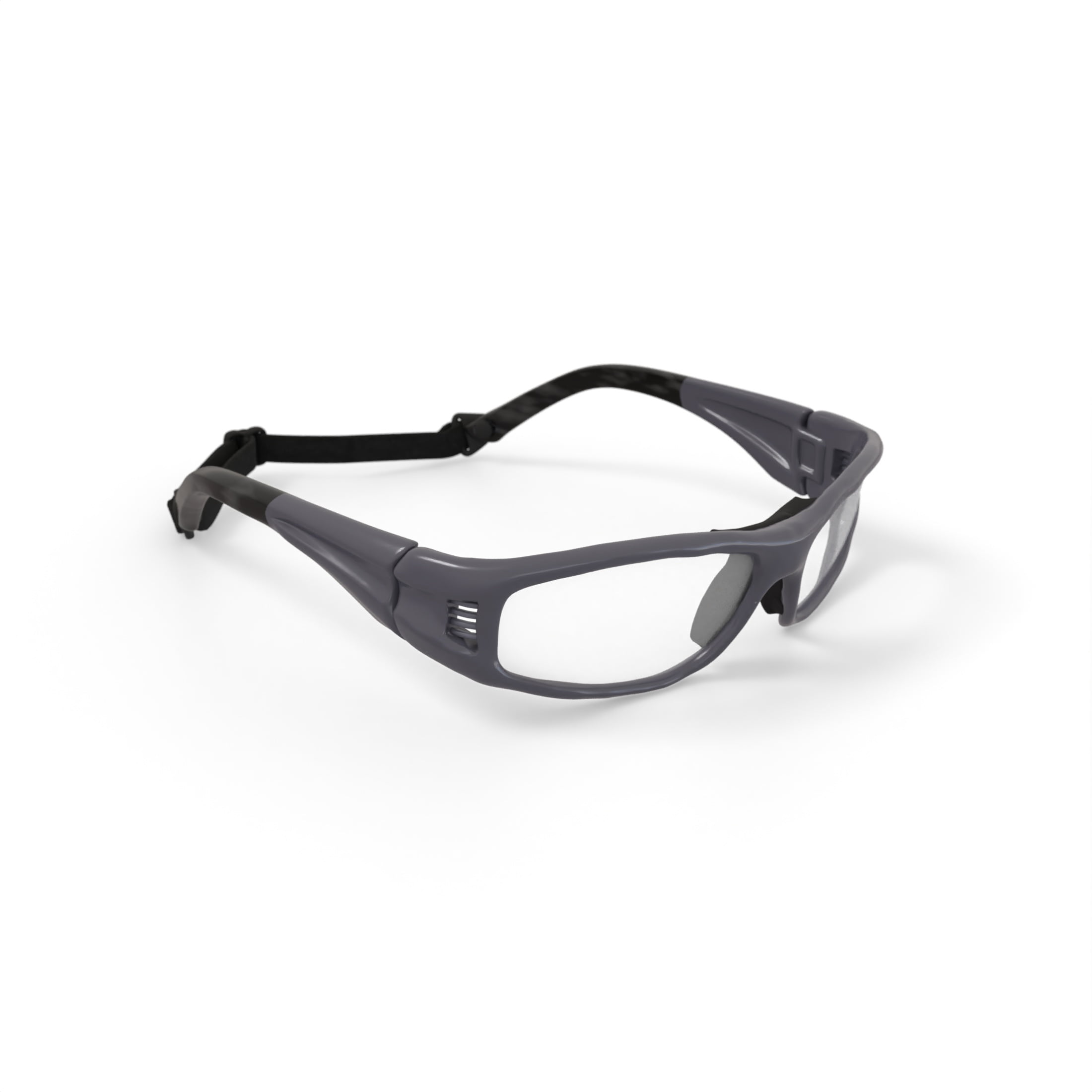 Hilco Vision A2 290 Prescription Safety Glasses with Nylon Lens, Gun Metal, ANSI Z87.1 OSHA Compliant