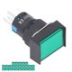 thumbnail image 1 of Interruptor De Botón Momentáneo, Rectángulo 25 Piezas De Contacto Deslizante Interruptores Autoblocantes Resistentes A Altas Y Bajas Temperaturas Con Luz Para Caja De, 1 of 7