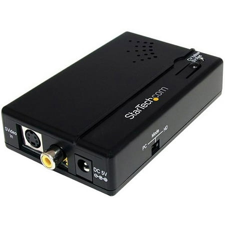 StarTech Composite and S-Video to HDMI Converter with Audio StarTech Composite and S-Video to HDMI Converter with Audio