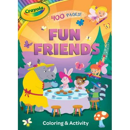 Crayola Fun Friends Coloring & Activity (Best Friend Coloring Pages)