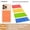 stickers for kids, variant on Textured Sensory Stickers 1 Pack Silicone Strips For Kids & S With Adhd Anxiety, With Varied Textured Patterns Including Chevron And Dot Designs For Sensory Stimulation,