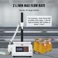 thumbnail image 4 of KFFKFF Automatic Liquid Filling Machine Digital Control Bottle Filler 50-5000 g, 4 of 9