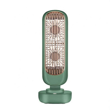 

Tower Fan USB Small Fan Quiet Cooling Easy to Clean Space-Saving Portable Oscillating Fan for Bedroom Kitchen Office (Built-in Battery 2000mAh)