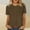Coffee, variant on CheerKidz Women Fashion Casual Solid Color Striped Round Neck Short Sleeve Tshirt Comfortable Breathable Everyday Wear Soft Stretchy Trendy Versatile Loose Fit Modern Basic(Sky Blue,2XL)