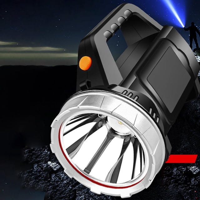 Linterna LED Antorcha para exteriores Sharpla Luz de inundación con luz lateral Reflector Linterna de mano