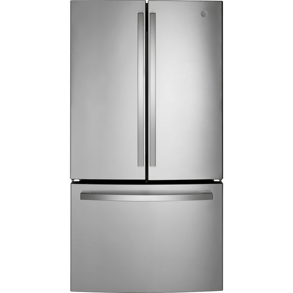 GE Energy Star® 27.0 Cu. Ft. French-Door Refrigerator Fingerprint Resistant Stainless Steel - GNE27JYMFS