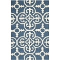 thumbnail image 2 of SAFAVIEH Cambridge Kimberly Geometric Wool Area Rug, Navy/Ivory, 2' x 3', 2 of 7