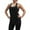 Black, variant on Workout Tank Tops Woman Large Armhole Loose Fit Scoop Neck T Back Sleeveless Shirt Athletic Running Gym Tanks