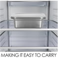 thumbnail image 4 of Reusable Stainless Steel Ice Cream Container with Lid, Stackable Freezer Tub for Homemade Gelato, Sorbet and Frozen Yogurt, 4 of 7