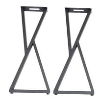 Miumaeov 32 inch Metal Table Leg Steel Desk Leg DIY Furniture Coffee Table Leg Heavy Duty