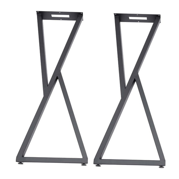 Miumaeov 32 inch Metal Table Leg Steel Desk Leg DIY Furniture Coffee Table Leg Heavy Duty