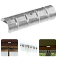 thumbnail image 2 of SHIYUU 2Pcs Curtain Rod Connector Decorative Curtain Rod End Joints Window Curtain Supplies, 2 of 6