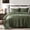 Olive Green-Twin(68"x90"), variant on Olive Green Queen(90"x90") Cross Stripe Lightweight Soft All Season Bedspread Coverlet