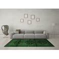 thumbnail image 3 of Ahgly Company Indoor Rectangle Persian Emerald Green Traditional Area Rugs, 7' x 9', 3 of 4