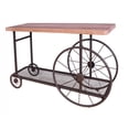 thumbnail image 1 of Bowery Hill Console Table in Oak and Antique Gray, 1 of 5