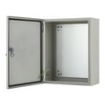 thumbnail image 2 of EDTara Stainless Steel Electrical Enclosure Box, Nema 4x, Ip67 Waterproof and Dustproof, Lockable Outdoor Junction Box With Mounting Plate and Keys for Secure Indoor/Outdoor Installations, 2 of 8